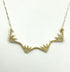 14K Gold & Diamond Star Of Bethlehem Opening Magnetic Necklace